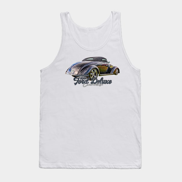 Customized 1937 Ford Deluxe Convertible Tank Top by Gestalt Imagery